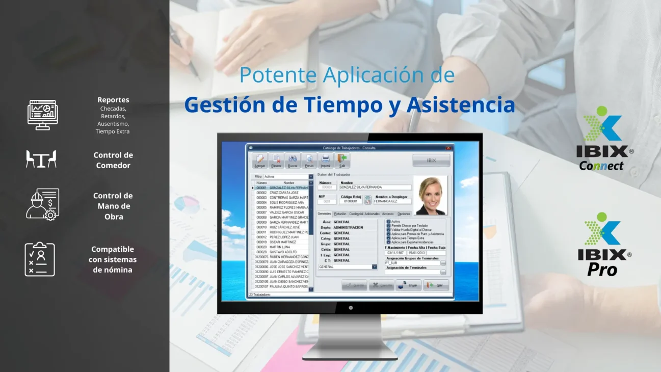 IBIX Control Asistencia